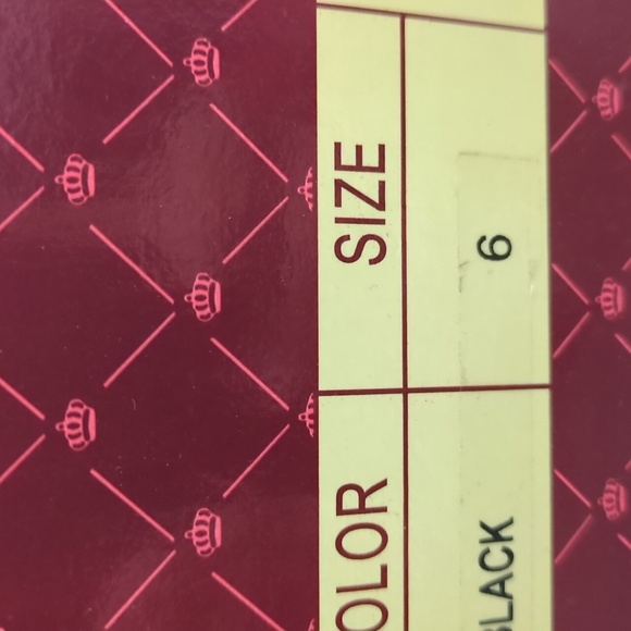 Glaze Heels size 6 color black - Picture 6 of 6